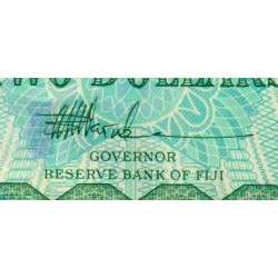 Fidji - Pick 104a - 2 dollars - Série BK - 2002 - Etat : NEUF