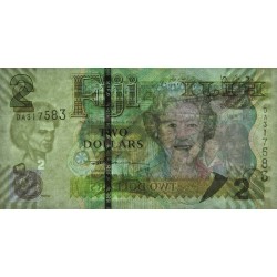 Fidji - Pick 109a - 2 dollars - Série DA - 2007 - Etat : NEUF