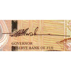 Fidji - Pick 110a - 5 dollars - Série CC - 2007 - Etat : NEUF