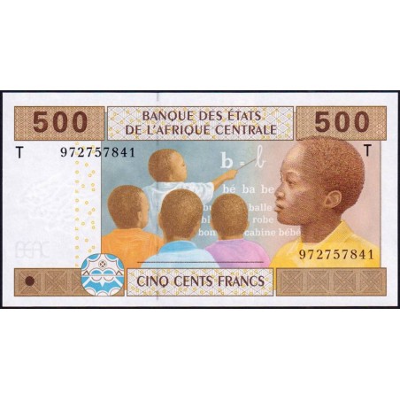 Congo (Brazzaville) - Afr. Centrale - Pick 106Td - 500 francs - 2002 (2017) - Etat : NEUF