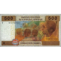 Congo (Brazzaville) - Afr. Centrale - Pick 106Td - 500 francs - 2002 (2017) - Etat : NEUF