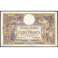 F 23-05 - 05/07/1913 - 100 francs - Merson sans LOM - Série P.1951 - Etat : TTB-