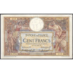 F 23-07 - 06/04/1915 - 100 francs - Merson sans LOM - Série N.2758 - Etat : TTB