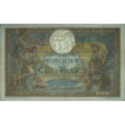 F 23-08 - 09/02/1916 - 100 francs - Merson sans LOM - Série H.3266 - Etat : TTB
