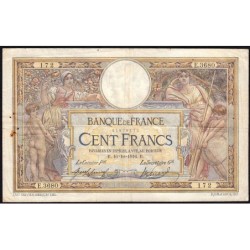 F 23-08 - 16/10/1916 - 100 francs - Merson sans LOM - Série E.3680 - Etat : TB
