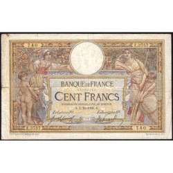 F 23-08 - 01/12/1916 - 100 francs - Merson sans LOM - Série E.3757 - Etat : TB-