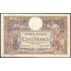 F 23-09 - 13/01/1917 - 100 francs - Merson sans LOM - Série B.3828 - Etat : TTB-