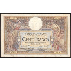 F 23-09 - 13/01/1917 - 100 francs - Merson sans LOM - Série B.3828 - Etat : TTB-