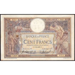 F 23-11 - 03/03/1919 - 100 francs - Merson sans LOM - Série F.5647 - Etat : TB