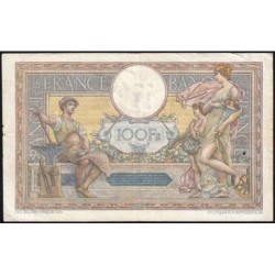 F 23-15 - 25/07/1922 - 100 francs - Merson sans LOM - Série Q.8318 - Etat : TB-