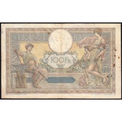 F 23-15 - 05/12/1922 - 100 francs - Merson sans LOM - Série E.8760 - Etat : TB-