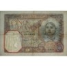 Tunisie - Pick 8b_1 - 5 francs - Série O.4573 - 14/02/1939 - Etat : TTB+