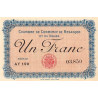 Besançon (Doubs) - Pirot 25-18 - 1 franc - Série AY 199 - Sans date (1915) - Etat : NEUF
