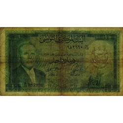 Tunisie - Pick 58 - 1 dinar - Série B/15 - 1958 - Etat : TB-