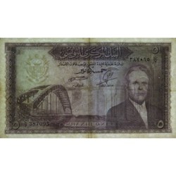 Tunisie - Pick 59 - 5 dinars - Série C/7 - 1958 - Etat : TTB