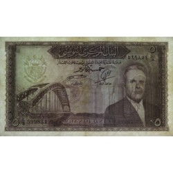 Tunisie - Pick 59 - 5 dinars - Série C/8 - 1958 - Etat : TTB