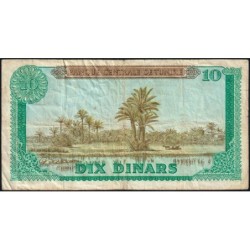 Tunisie - Pick 65a - 10 dinars - Série D/10 - 01/06/1965 - Etat : TB-