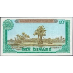 Tunisie - Pick 65a - 10 dinars - Série D/12 - 01/06/1965 - Etat : pr.NEUF