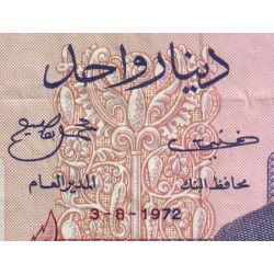 Tunisie - Pick 67a - 1 dinar - Série B/13 - 03/08/1972 - Etat : TTB