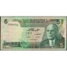 Tunisie - Pick 68a - 5 dinars - Série C/33 - 03/08/1972 - Etat : TB