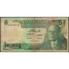 Tunisie - Pick 68a - 5 dinars - Série C/44 - 03/08/1972 - Etat : TB-