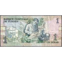 Tunisie - Pick 70 - 1 dinar - Série B/11 - 15/10/1973 - Etat : TB