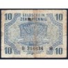 Rhénanie-Palatinat - Occupation Française - Pick S 1005 - 10 pfennig - Série B - 1947 - Etat : B+ à TB-