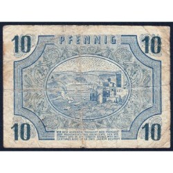 Rhénanie-Palatinat - Occupation Française - Pick S 1005 - 10 pfennig - Série B - 1947 - Etat : B+ à TB-