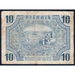 Rhénanie-Palatinat - Occupation Française - Pick S 1005 - 10 pfennig - Série B - 1947 - Etat : B+ à TB-