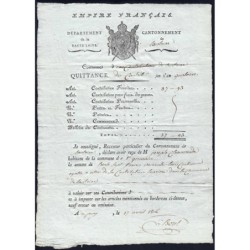 Haute-Loire - Lantriac - 1er empire - 1806 - 37 francs - Etat : TTB+