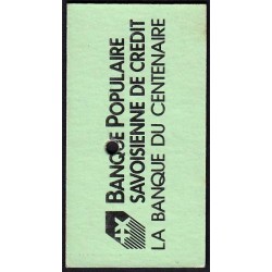 74 - Cluses - Bonneville - La Roche - Billet du Centenaire - 17/06/1990 - Départ 14h00 - Etat : SPL