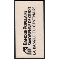 74 - La Roche - Bonneville - Cluses - Billet du Centenaire - 17/06/1990 - Départ 9h55 - Etat : NEUF