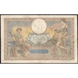 F 24-03 - 25/03/1925 - 100 francs - Merson grands cartouches - Série Y.12030 - Etat : B+
