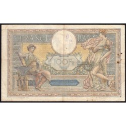 F 24-03 - 24/06/1925 - 100 francs - Merson grands cartouches - Série D.12460 - Etat : TB-