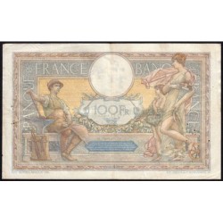 F 24-06 - 23/07/1927 - 100 francs - Merson grands cartouches - Série G.18528 - Etat : TB+
