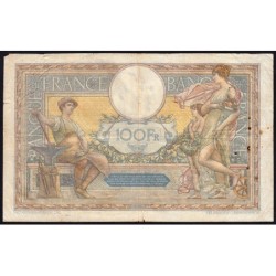 F 24-06 - 24/11/1927 - 100 francs - Merson grands cartouches - Série W.19731 - Remplacem. - Etat : TB