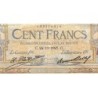 F 24-06 - 24/11/1927 - 100 francs - Merson grands cartouches - Série W.19731 - Remplacem. - Etat : TB
