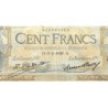F 24-07 - 09/02/1928 - 100 francs - Merson grands cartouches - Série Y.20500 - Etat : TB+