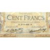 F 24-07 - 29/08/1928 - 100 francs - Merson grands cartouches - Série H.22524 - Etat : TB+