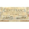 F 24-07 - 17/11/1928 - 100 francs - Merson grands cartouches - Série L.23330 - Etat : TB-