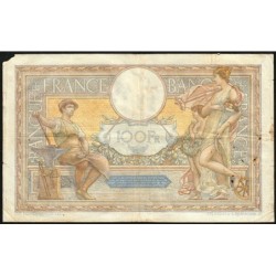 F 24-09b - 06/11/1930 - 100 francs - Merson grands cartouches - Série N.27302 - Etat : B+