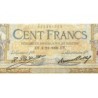 F 24-09b - 06/11/1930 - 100 francs - Merson grands cartouches - Série L.27415 - Etat : TB-
