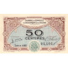 Besançon (Doubs) - Pirot 25-25 - 50 centimes - Série 100 - Sans date (1922) - Etat : SUP+