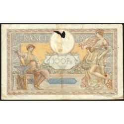 F 24-10 - 01/10/1931 - 100 francs - Merson grands cartouches - Série J.32363 - Etat : B