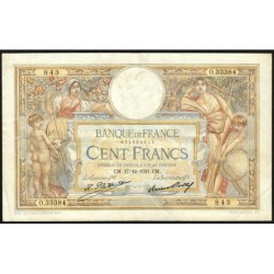F 24-10 - 17/12/1931 - 100 francs - Merson grands cartouches - Série O.33384 - Etat : TTB-