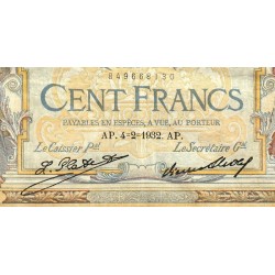 F 24-11 - 04/02/1932 - 100 francs - Merson grands cartouches - Série T.33987 - Etat : TB