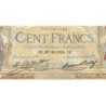 F 24-11 - 27/10/1932 - 100 francs - Merson grands cartouches - Série U.37452 - Etat : B+