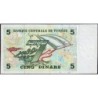 Tunisie - Pick 86 - 5 dinars - Série C/11 - 07/11/1993 - Commémoratif - Etat : TTB
