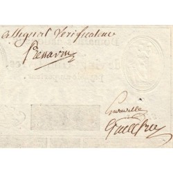 Assignat vérificateur 43v - 25 livres - 6 juin 1793 - Série 1 - Etat : SUP