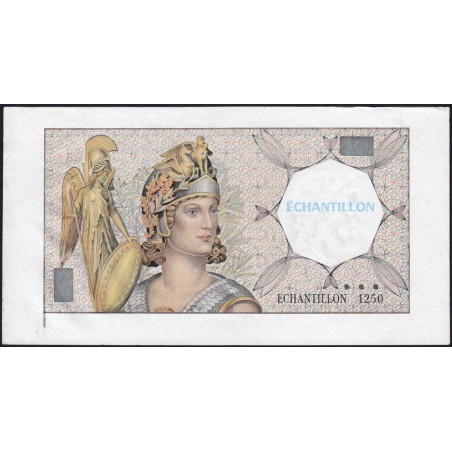 Athena à gauche - Format 200 francs MONTESQUIEU - DIS-03-F-03 - Etat : SUP